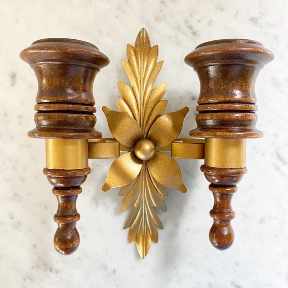Vintage Candle Wall Sconce
